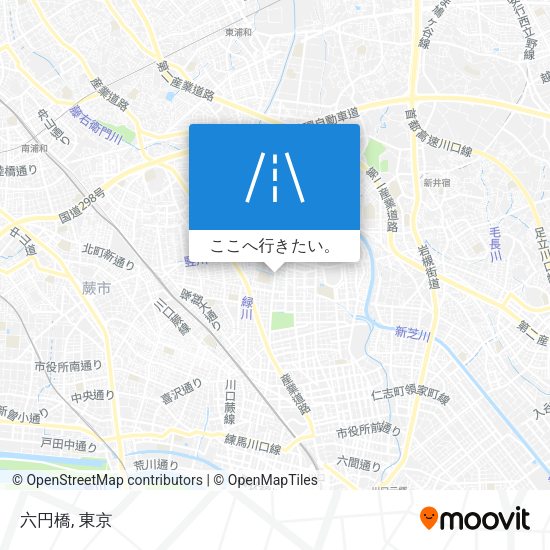 六円橋地図