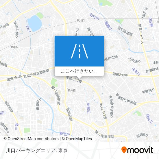 川口パーキングエリア地図