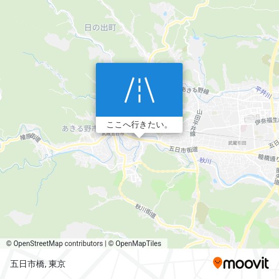 五日市橋地図