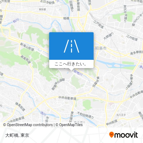 大町橋地図
