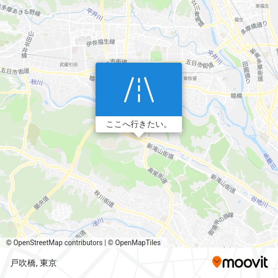戸吹橋地図