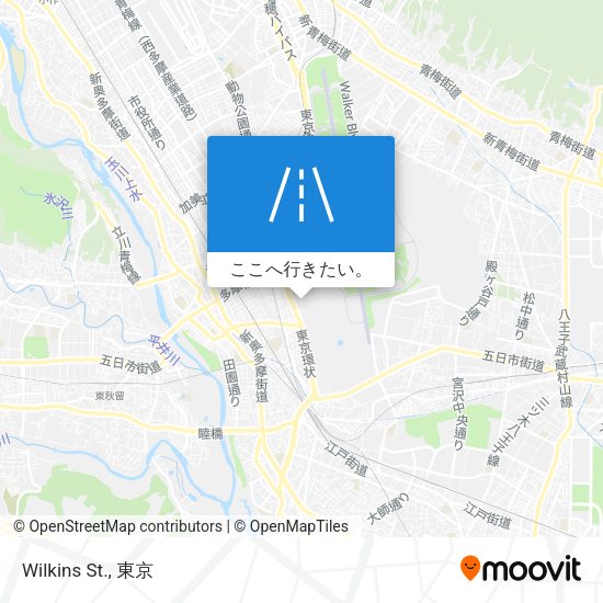 Wilkins St.地図
