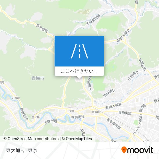 東大通り地図