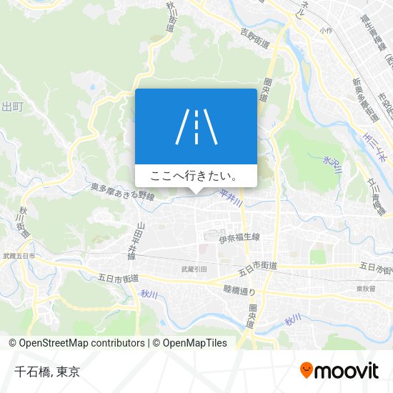 千石橋地図