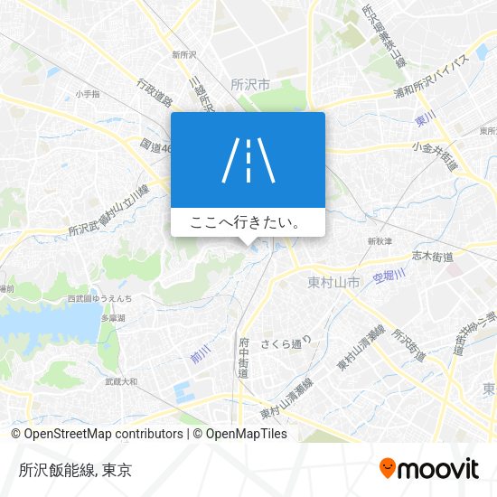 所沢飯能線地図