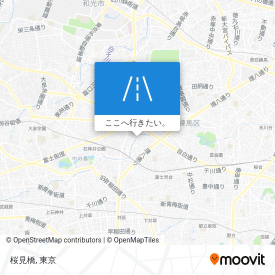 桜見橋地図