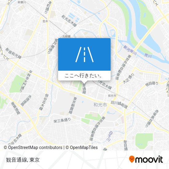 観音通線地図