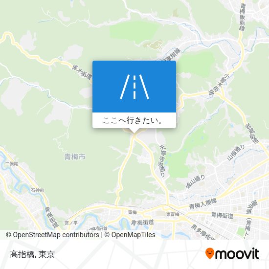 高指橋地図