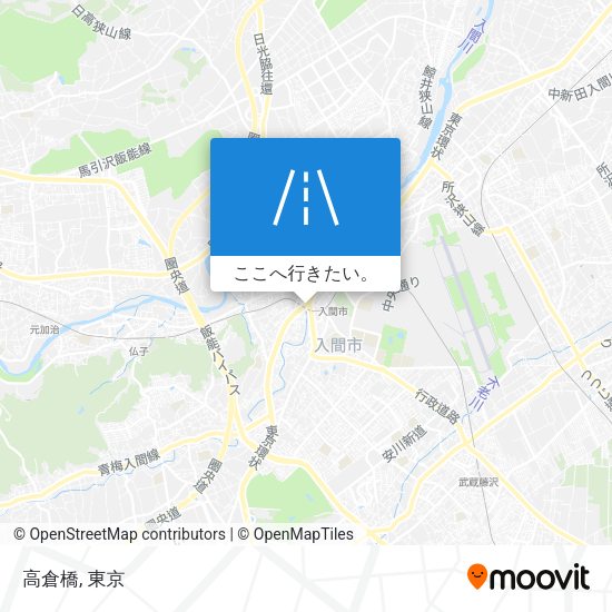 高倉橋地図