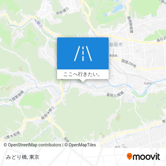 みどり橋地図