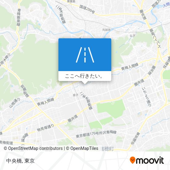 中央橋地図