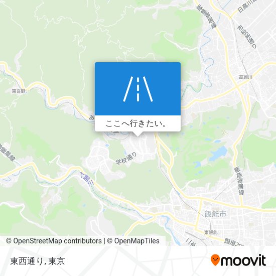 東西通り地図
