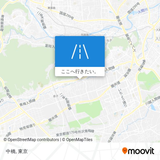 中橋地図