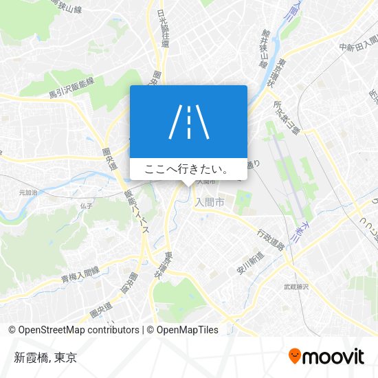 新霞橋地図