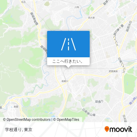 学校通り地図