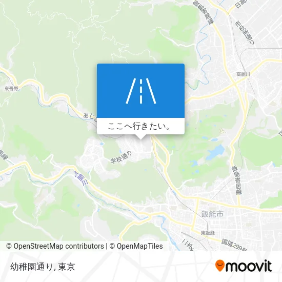 幼稚園通り地図