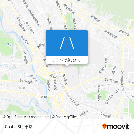 Castle St.地図