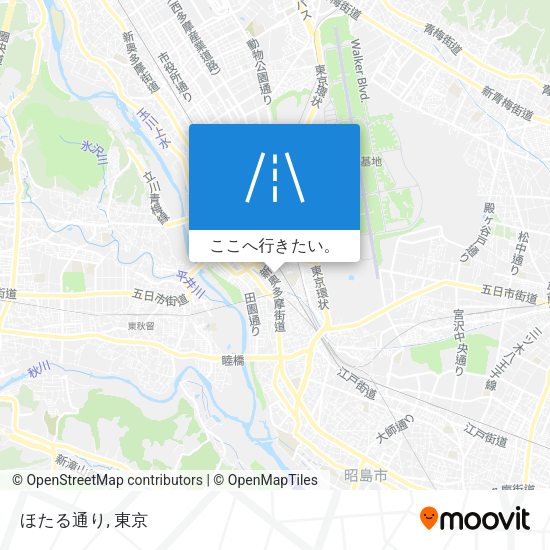 ほたる通り地図