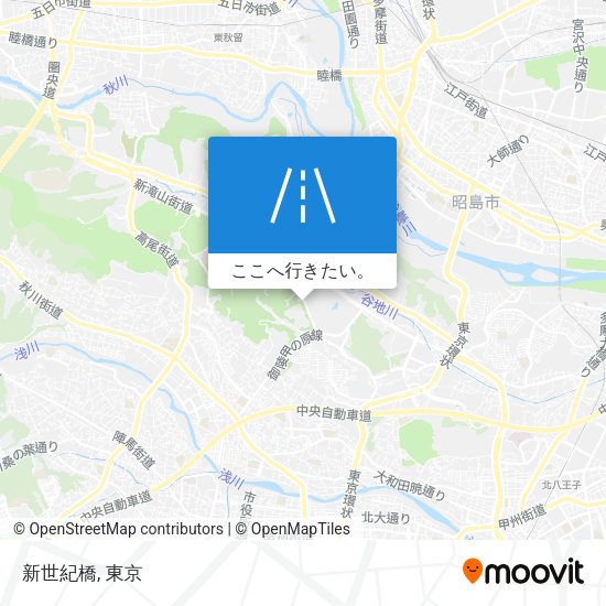 新世紀橋地図