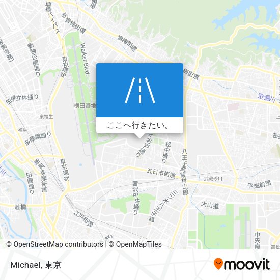 Michael地図