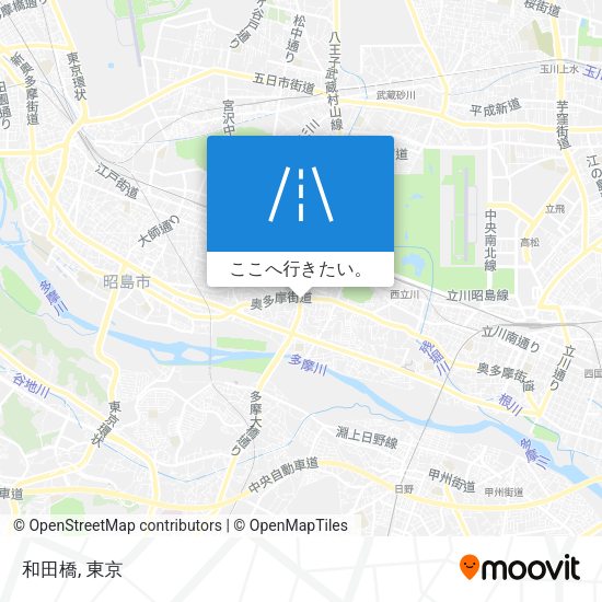 和田橋地図