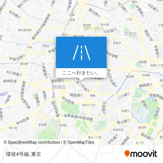 環状4号線地図