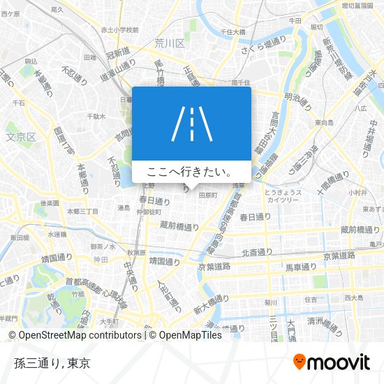 孫三通り地図