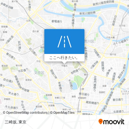 三崎坂地図