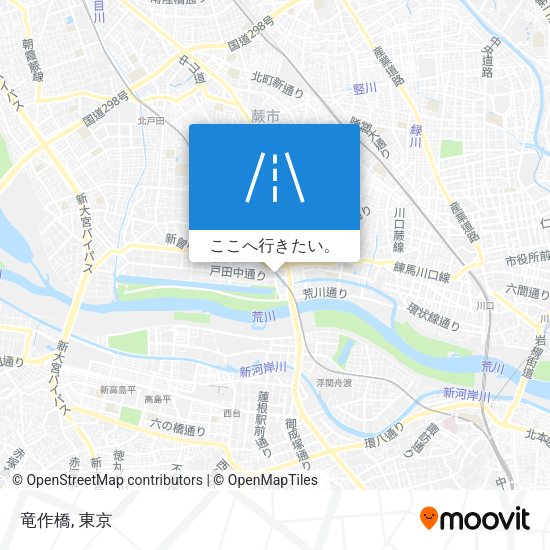 竜作橋地図