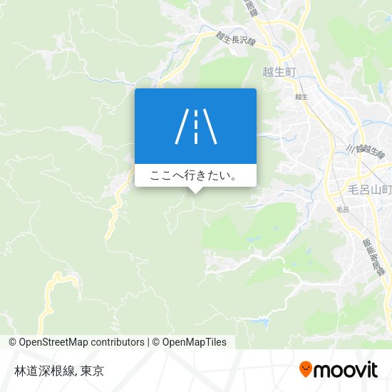林道深根線地図