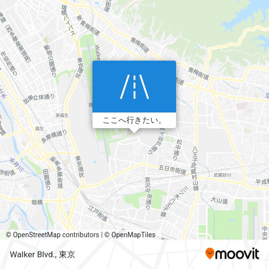 Walker Blvd.地図