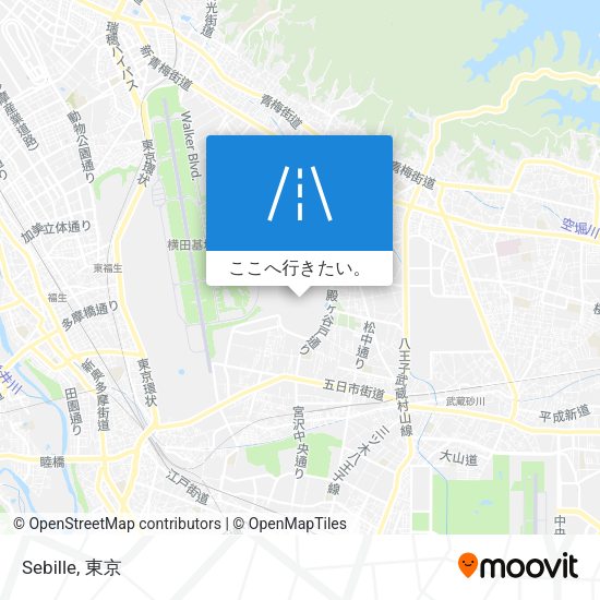 Sebille地図