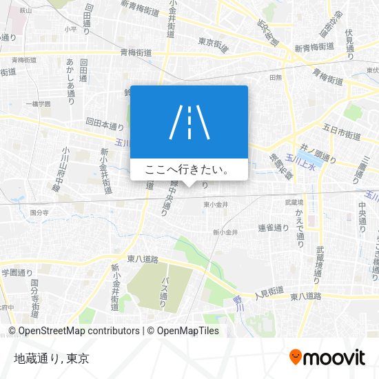 地蔵通り地図