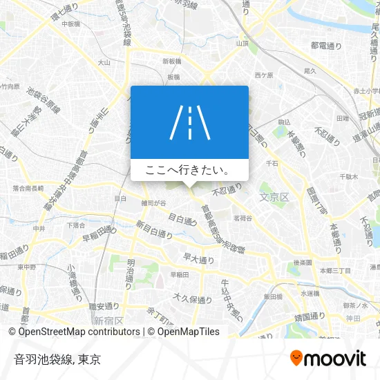 音羽池袋線地図