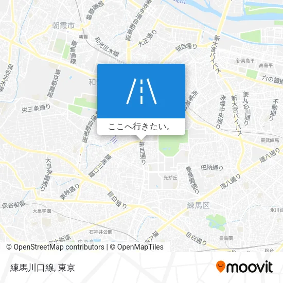 練馬川口線地図