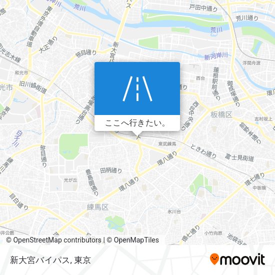 新大宮バイパス地図