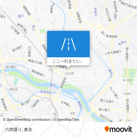 六間通り地図
