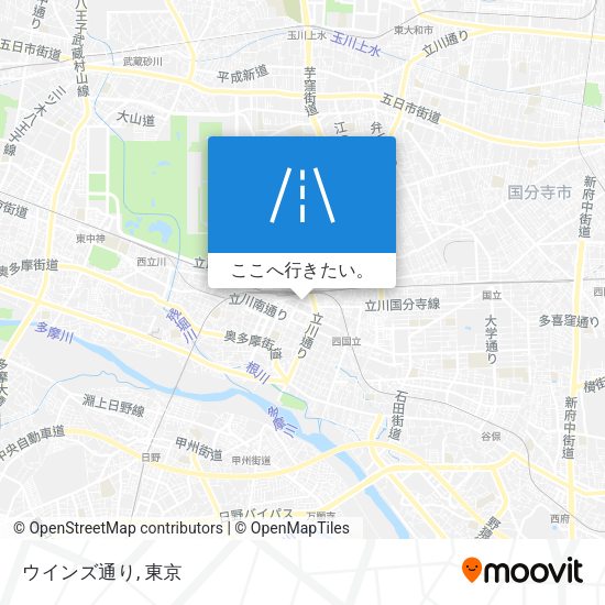 ウインズ通り地図