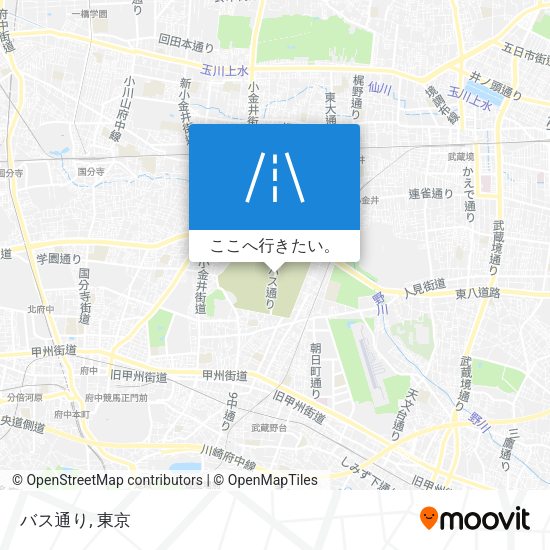 バス通り地図
