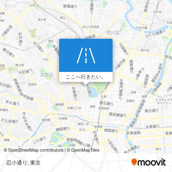 忍小通り地図