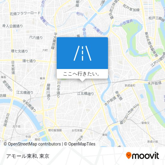 アモール東和地図
