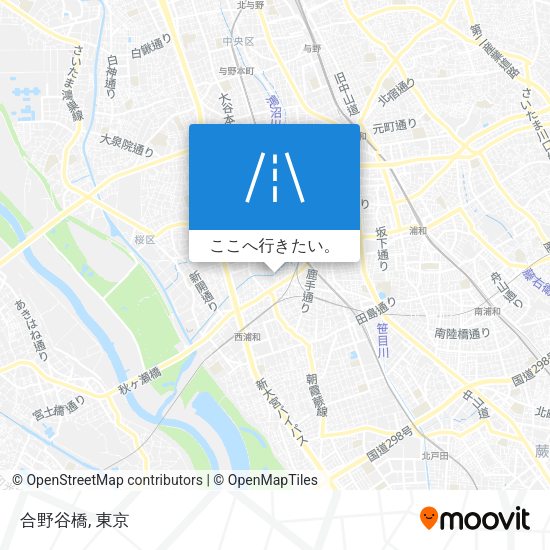 合野谷橋地図
