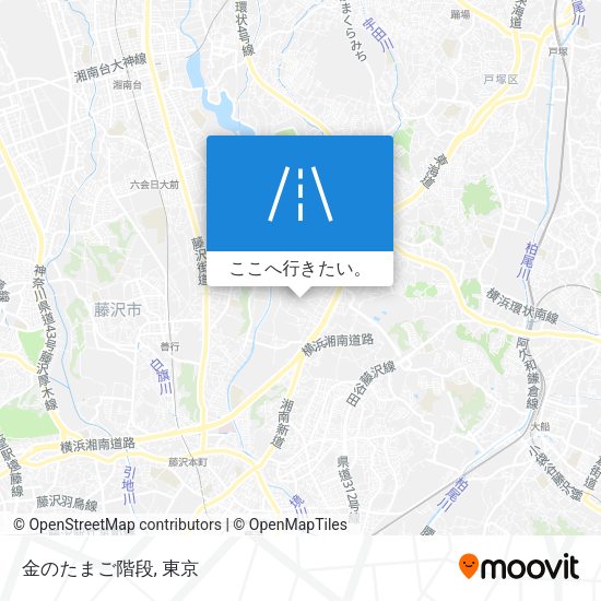 金のたまご階段地図