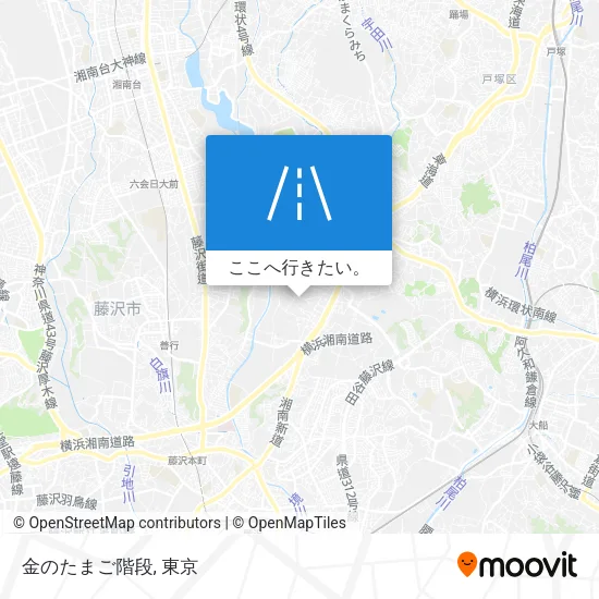 金のたまご階段地図