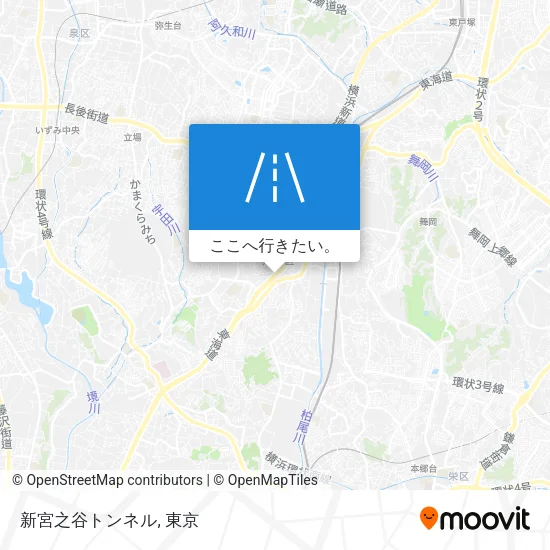 新宮之谷トンネル地図