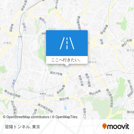 迎陽トンネル地図