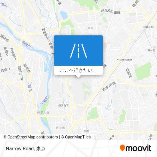 Narrow Road地図