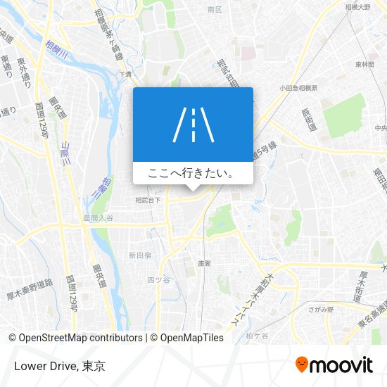 Lower Drive地図