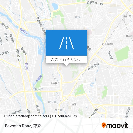 Bowman Road地図