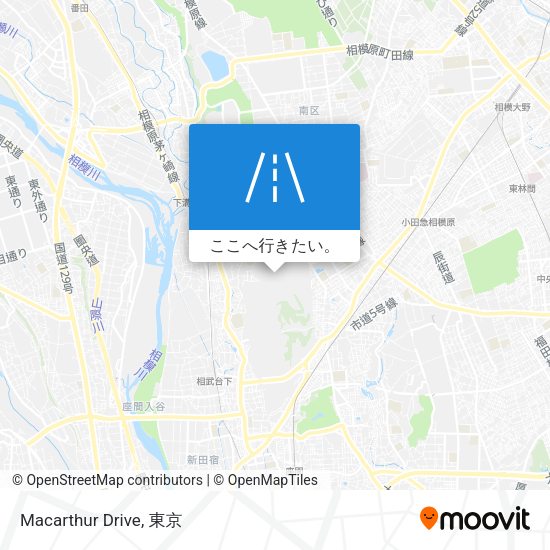 Macarthur Drive地図